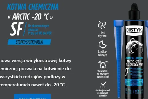 Kotwa chemiczna na mrozie – jak uniknąć problemów w zimie