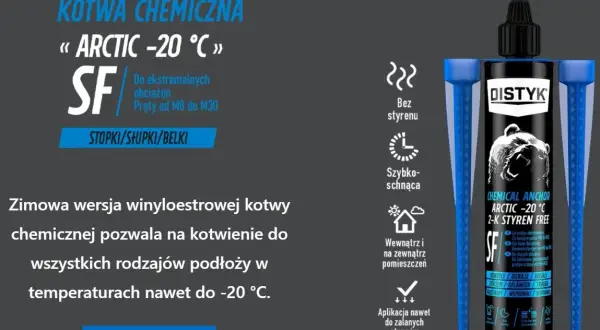 Kotwa chemiczna na mrozie – jak uniknąć problemów w zimie