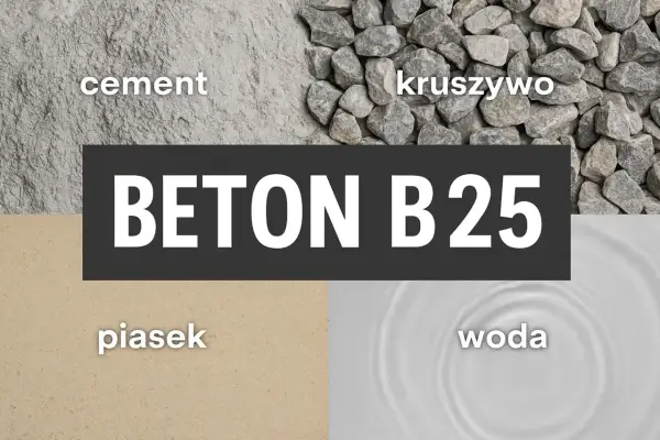 Składniki betonu B25: cement, kruszywo, piasek, woda. Dowiedz się, jaki żwir do betonu będzie najlepszy.